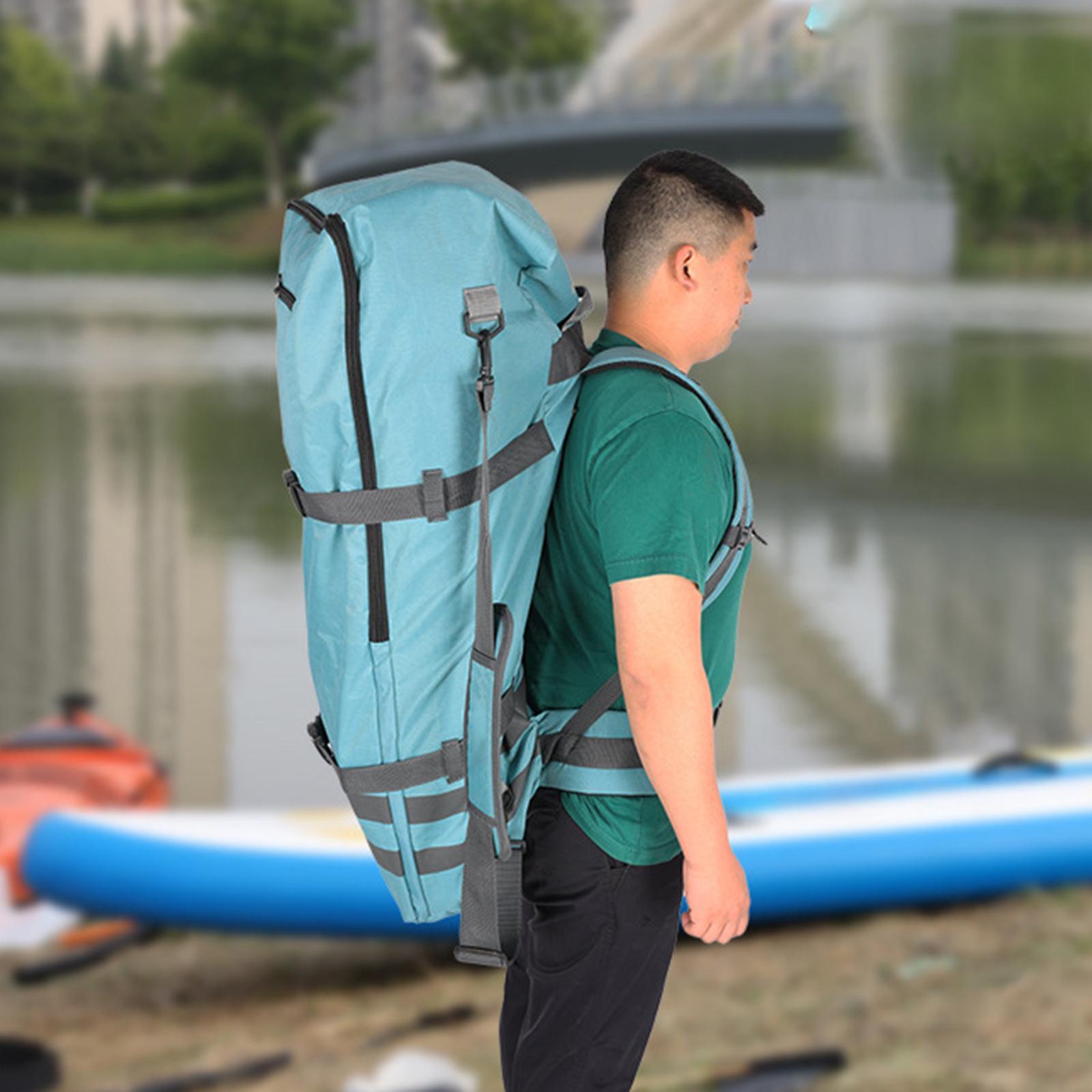 Paddle Board Backpack - กระเป๋าเดินทางสำหรับใส่กระดานโต้คลื่นแบบพกพา กระเป๋าเป้สะพายหลังสำหรับใส่กระดานยืนพายแบบเป่าลม