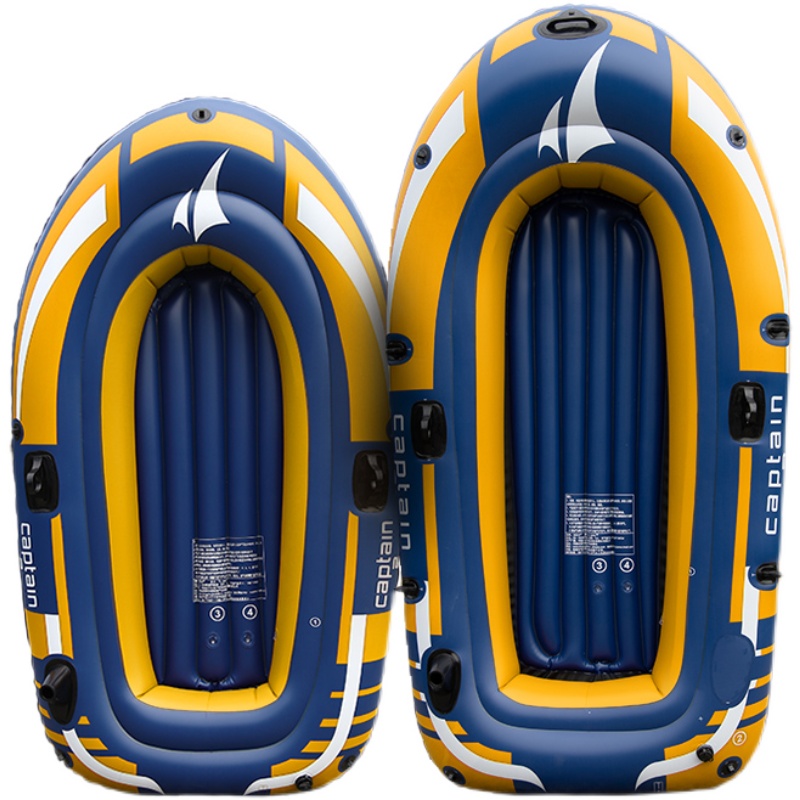 Inflatable Kayak 3 Person - เรือยาง, เรือเป่าลมแบบหนา, เรือตกปลา, เรือคายัคเดี่ยว, เรือโฮเวอร์คราฟต์ 3
