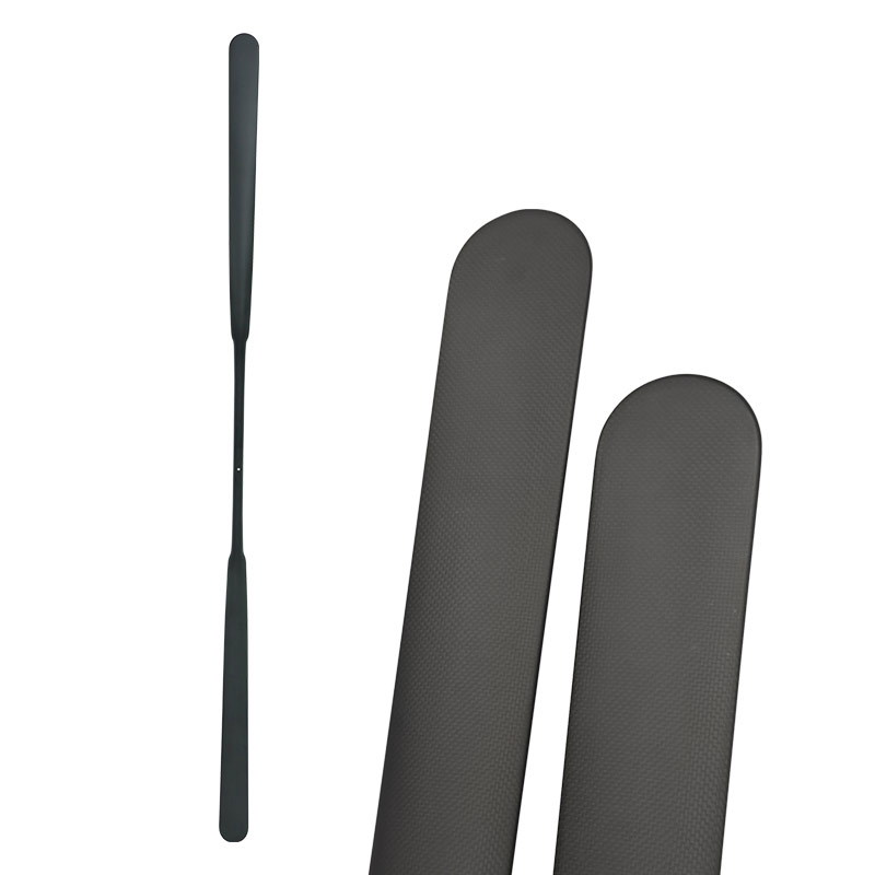 Kayak Paddle Carbon 2 Piece - การแข่งขันพายเรือคายัคแบบพับได้ ทำจากคาร์บอนไฟเบอร์ทั้งชิ้น พร้อมไม้พายแบบกรีนแลนด์ 2 ชิ้น สำหรับพายเรือแคนูและเรือคายัค