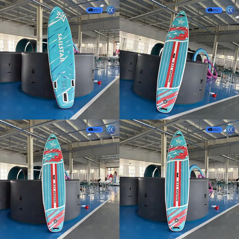 Sup Board 11Ft Inflatable - กระดานยืนพายแบบเป่าลมพรีเมียมขนาด 11 ฟุต พร้อมพื้น EVA กันลื่น