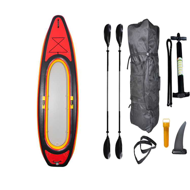 Kayak Inflatable 2 Person - โรงงานขายตรงคุณภาพสูง Inflatable Touring ตกปลา Pvc River