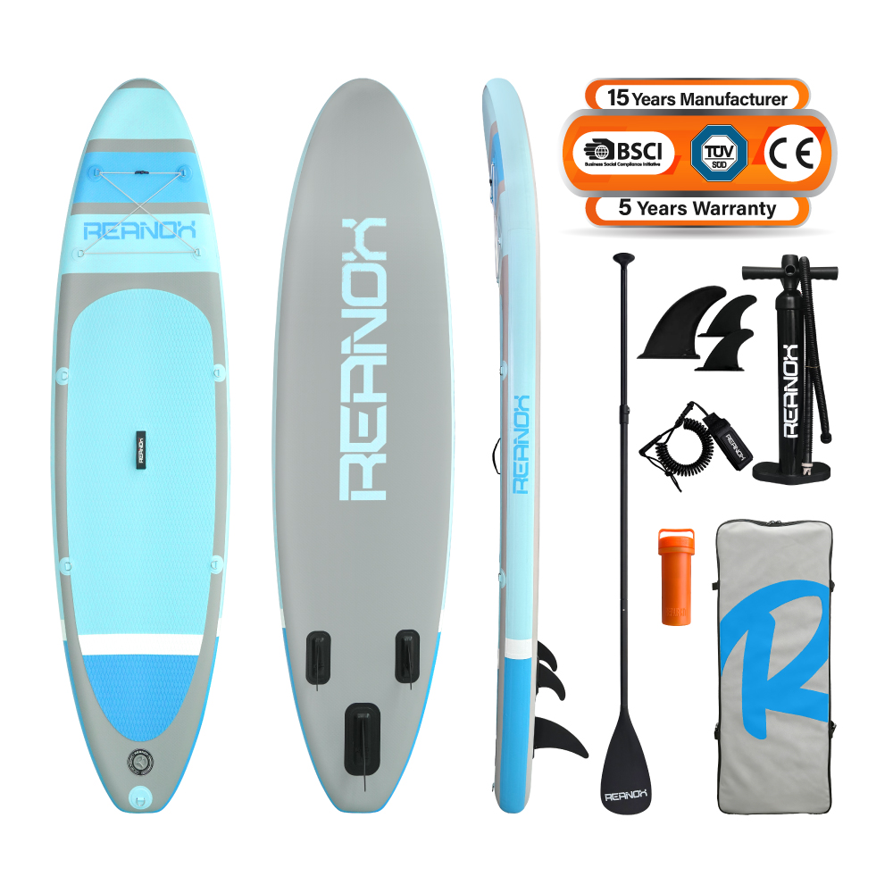 Inflatable Paddle Board 10.6Ft - กระดานแพดเดิลบอร์ดเป่าลมแบบมืออาชีพ ขนาด 10.6 ฟุต ได้รับการรับรองมาตรฐาน CE