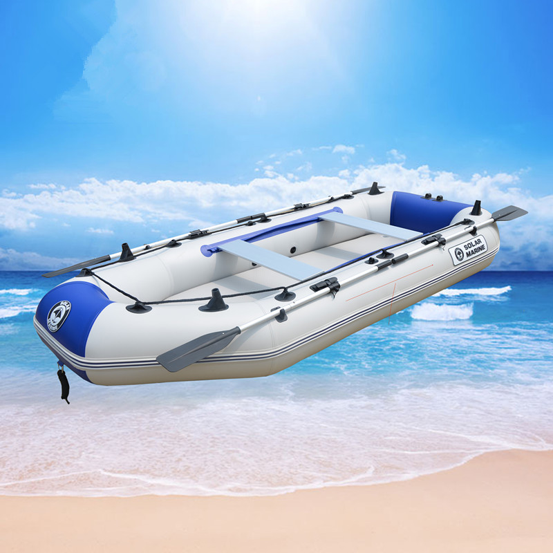 Inflatable Boat 4 Person - Kayak หนาเรือ 2/3/4 คน motorboat เรือบดเรือตกปลาทนทานยาง