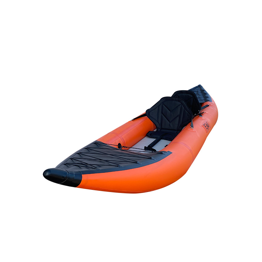 Kayak Inflatable 2 Person - เรือคายัคพีวีซีพกพาแบบใช้เท้าถีบ 2 ที่นั่ง สำหรับผู้ใหญ่และเด็ก