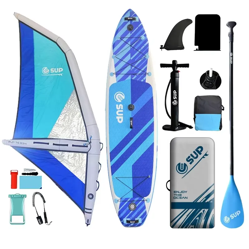 Sup Board 11Ft Inflatable - บอร์ด SUP แบบเป่าลมขนาด 11 ฟุต สองชั้น