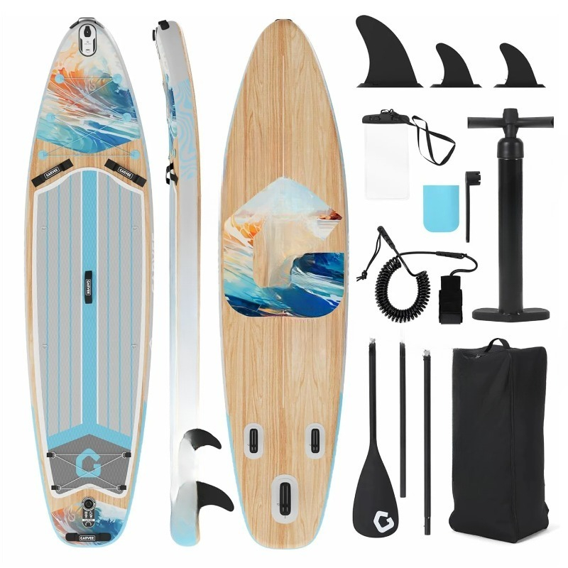 กระดานแพดเดิลบอร์ดเป่าลมขนาด 1 - Sup Board 11Ft Inflatable บทวิจารณ์และราคา