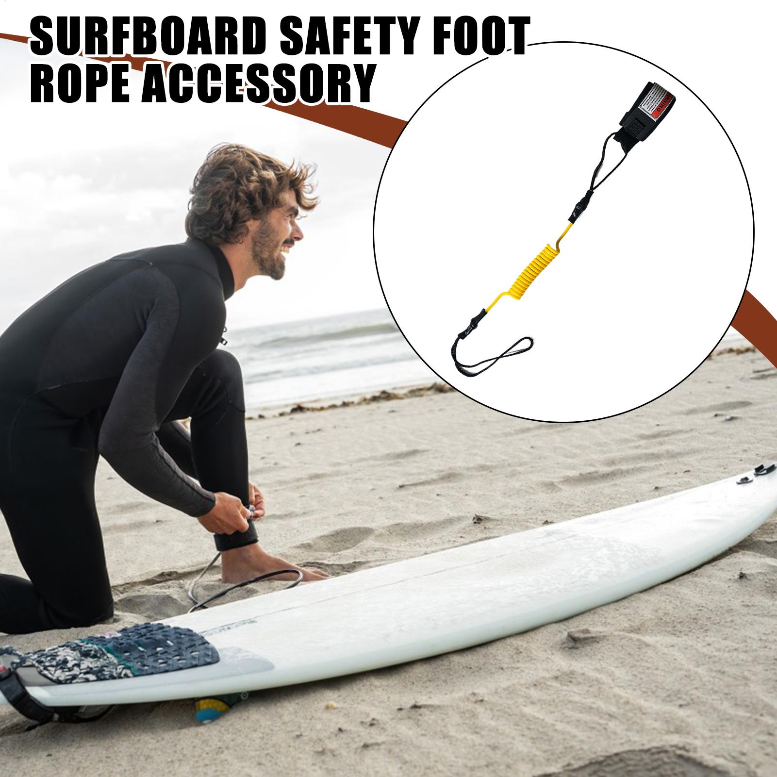 สายรัดแพดเดิลบอร์ดแบบขด ยืดหยุ - Paddle Board Leash Coiled บทวิจารณ์และราคา