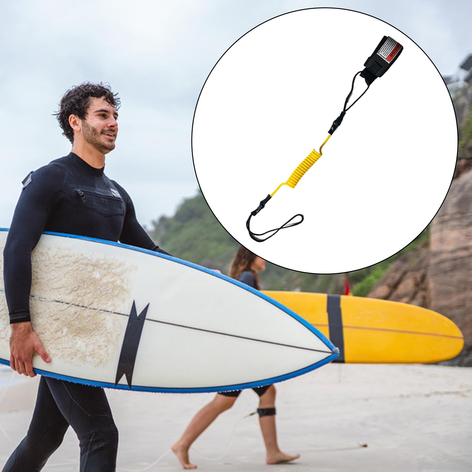 สายรัดแพดเดิลบอร์ดแบบขด ยืดหยุ - Paddle Board Leash Coiled บทวิจารณ์และราคา