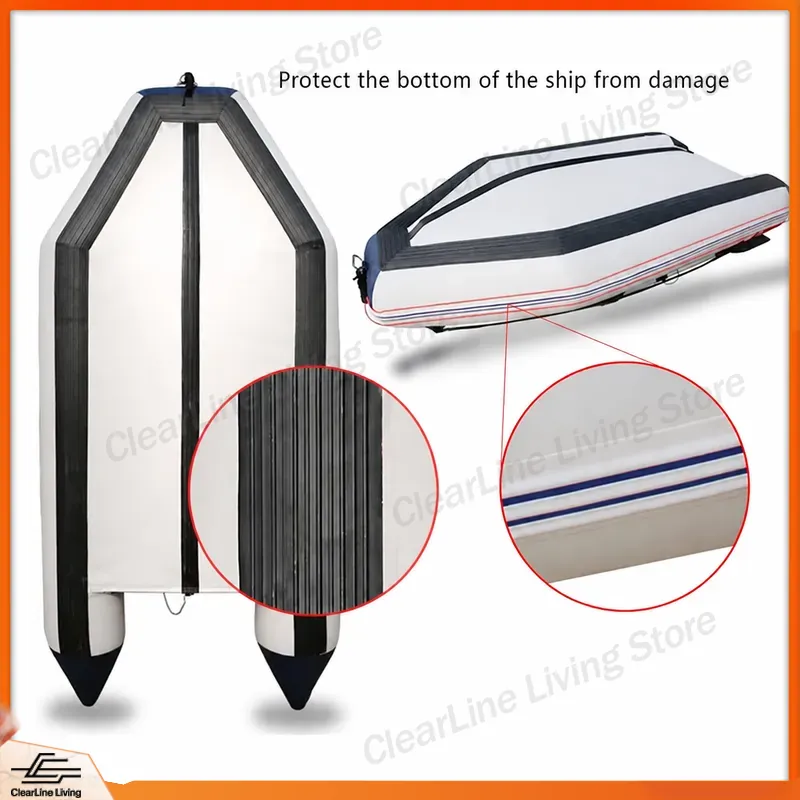 เรือยางพีวีซี 3 ที่นั่ง เรือเร - Inflatable Kayak 3 Person บทวิจารณ์และราคา