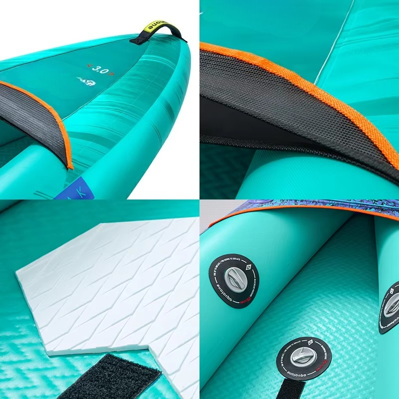 เรือคายัคพองลมแบบเสริมแรง PVC  - Inflatable Kayak 3 Person บทวิจารณ์และราคา