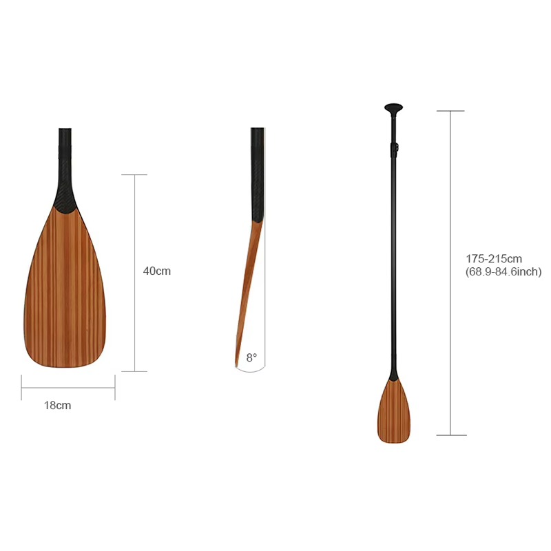 ไม้พายคาร์บอนไฟเบอร์และไม้ไผ่  - Sup Paddle Carbon Fiber บทวิจารณ์และราคา