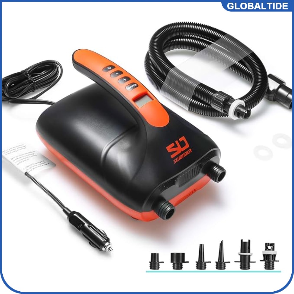 ปั๊มลมไฟฟ้าแบบพกพา 12V สำหรับ  - Paddle Board Electric Pump 20Psi บทวิจารณ์และราคา