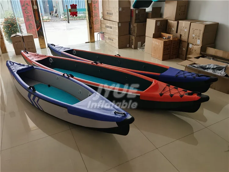 ใหม่แฟชั่นที่นั่งเดี่ยวเรือคาย - Kayak Inflatable 2 Person บทวิจารณ์และราคา