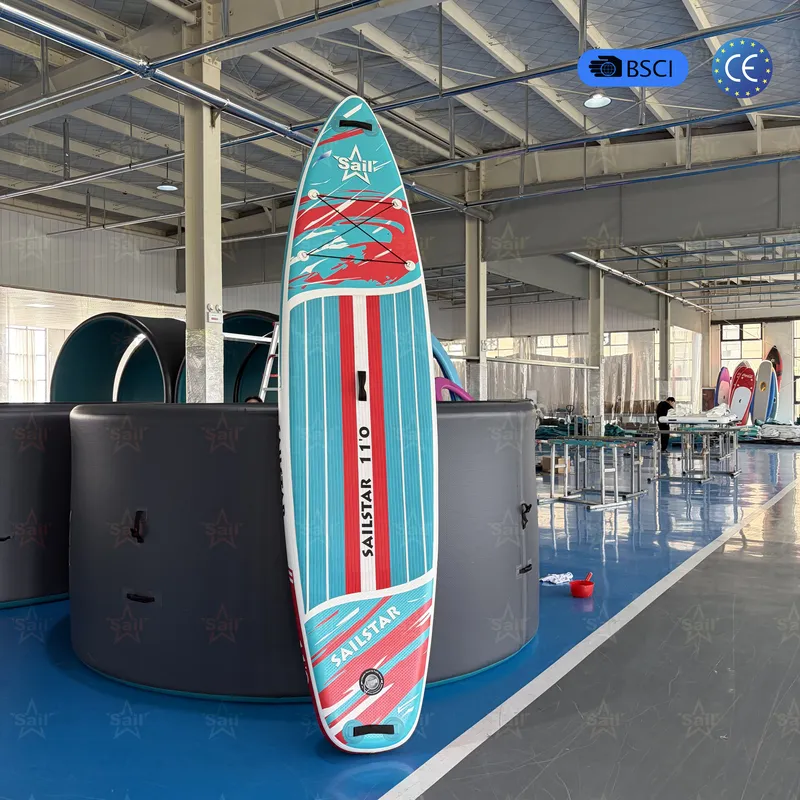 กระดานยืนพายแบบเป่าลมพรีเมียมข - Sup Board 11Ft Inflatable บทวิจารณ์และราคา