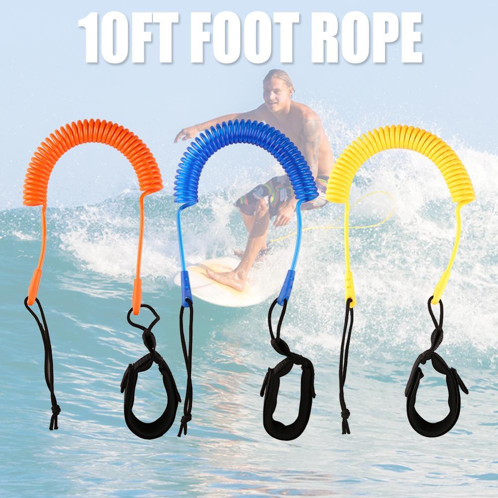 เชือกผูก10FT แบบม้วนเชือกสำหรั - Paddle Board Leash Coiled บทวิจารณ์และราคา