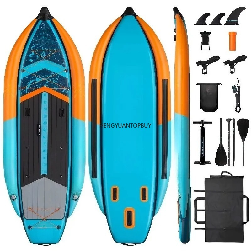 เรือคายัคพองลมแบบถอดประกอบได้  - Kayak Inflatable 2 Person บทวิจารณ์และราคา