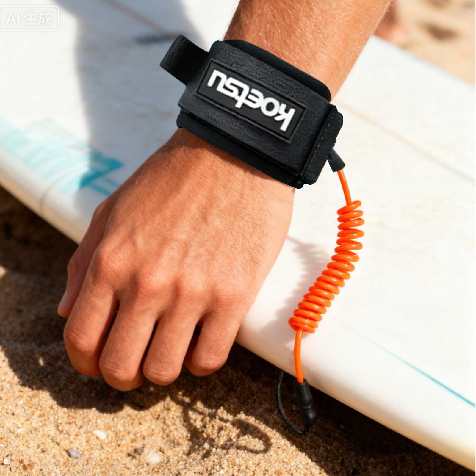 สายรัดบอดี้บอร์ดแบบขด วัสดุ TP - Paddle Board Leash Coiled บทวิจารณ์และราคา