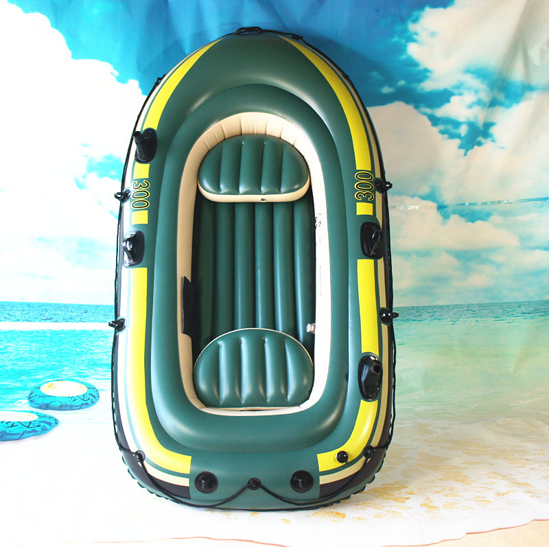 เรือยางพีวีซีหนาพิเศษสำหรับ 2/ - Inflatable Kayak 3 Person บทวิจารณ์และราคา