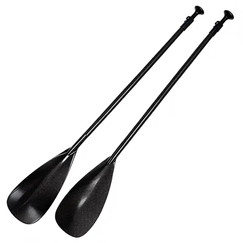 ไม้พายสำหรับพายเรือคายัคแบบพกพ - Kayak Paddle Carbon 2 Piece บทวิจารณ์และราคา