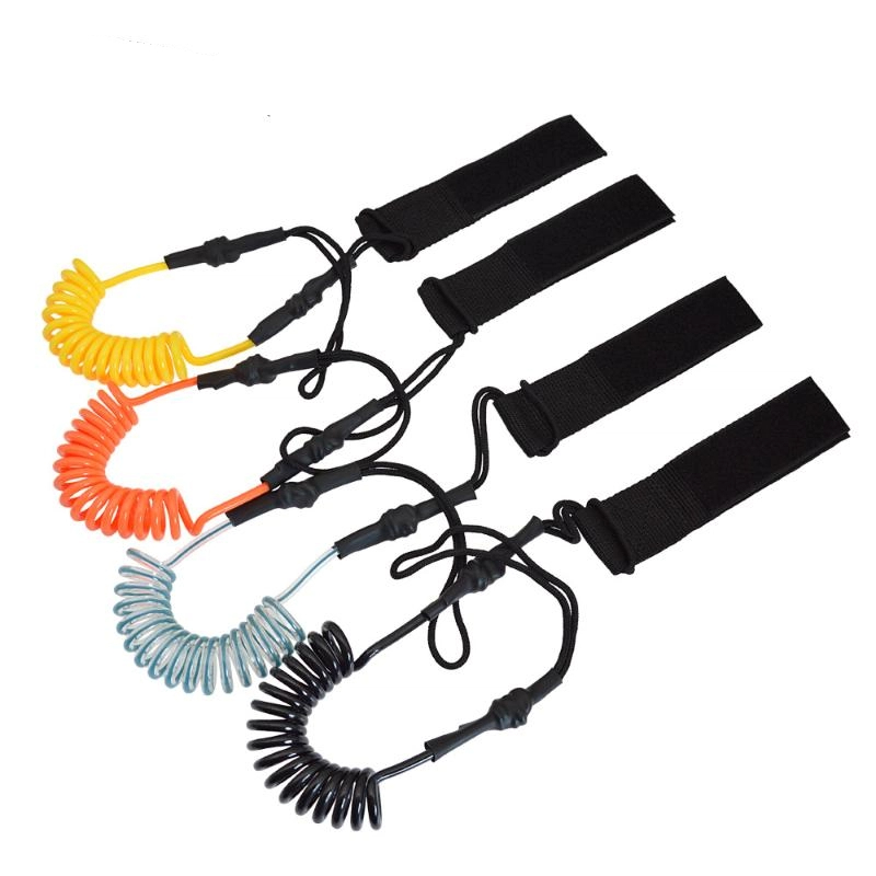 สายรัดข้อเท้าสำหรับเล่นเซิร์ฟแ - Paddle Board Leash Coiled บทวิจารณ์และราคา