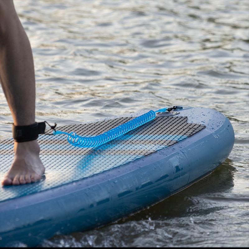 สายรัดข้อเท้าสำหรับเล่นเซิร์ฟแ - Paddle Board Leash Coiled บทวิจารณ์และราคา