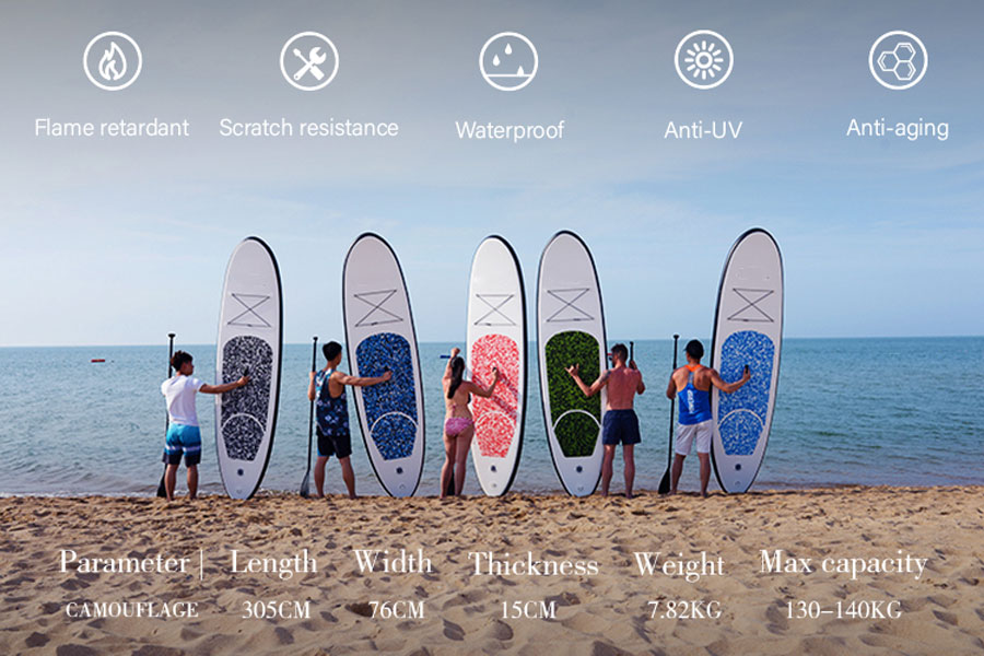 กระดานพายลมสองชั้นขนาด 11 ฟุต  - Sup Board 11Ft Inflatable บทวิจารณ์และราคา