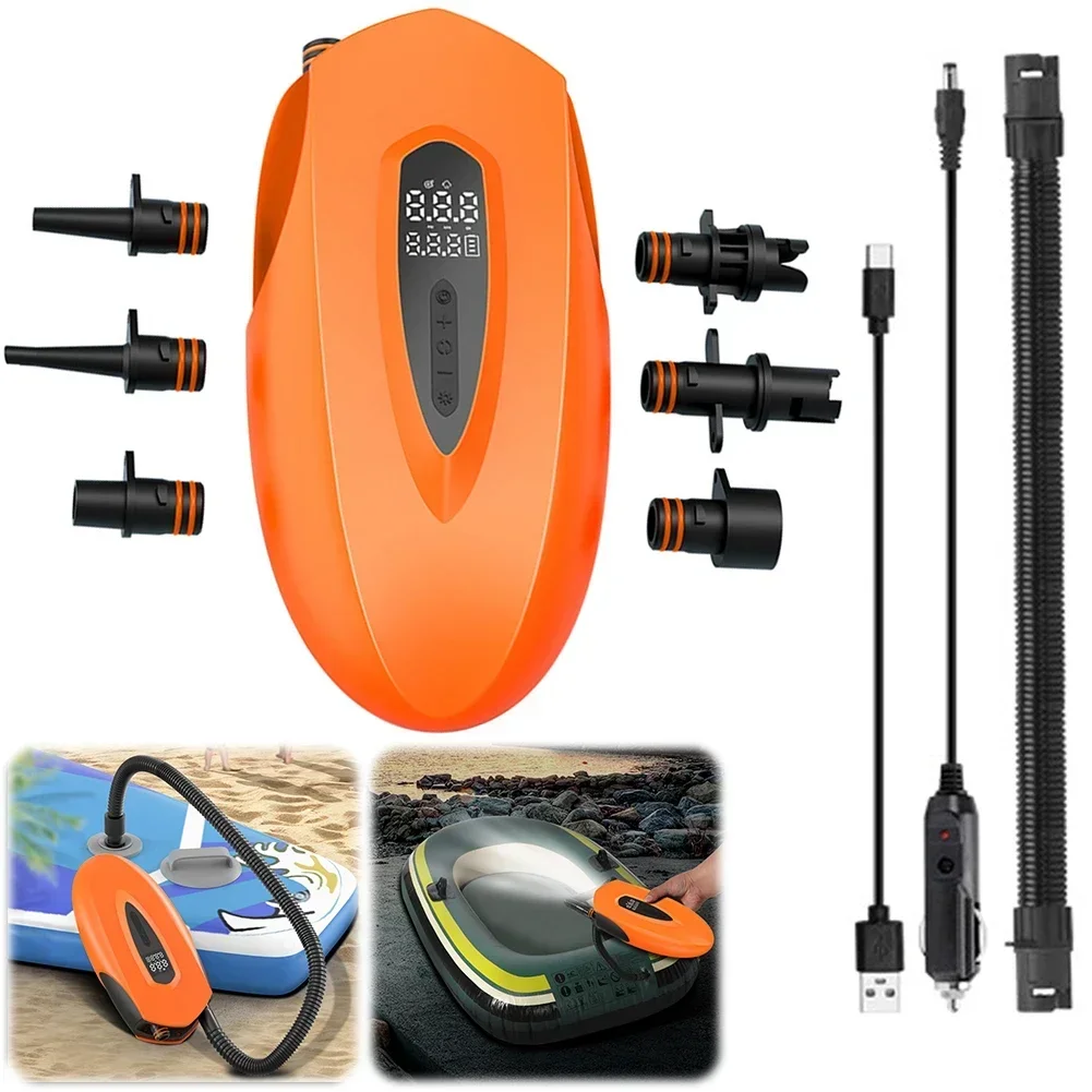 ปั๊มลมไฟฟ้า 20PSI สำหรับ SUP พ - Paddle Board Electric Pump 20Psi บทวิจารณ์และราคา