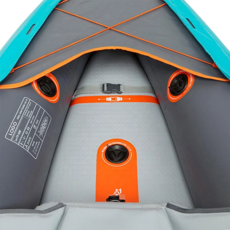 เรือคายัคพองลมแบบพับได้ แห้งเร - Inflatable Kayak 3 Person บทวิจารณ์และราคา