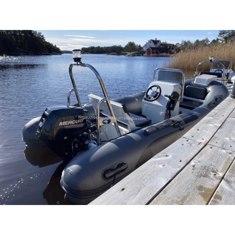 เรือยางแบบมีโครงอะลูมิเนียมน้ำ - Inflatable Boat 4 Person บทวิจารณ์และราคา
