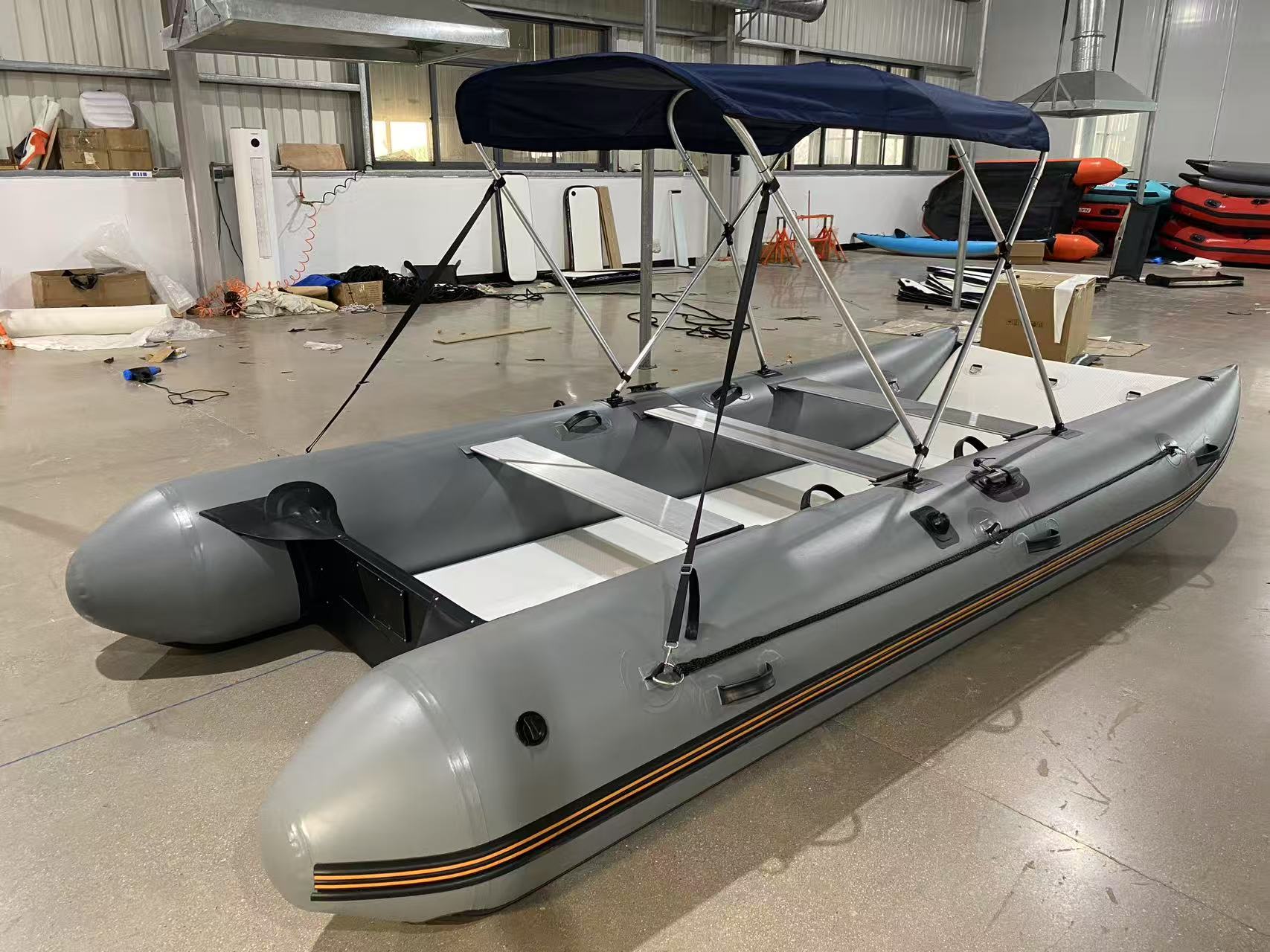 เรือคาตามารันเป่าลมความเร็วสูง - Inflatable Boat 4 Person บทวิจารณ์และราคา
