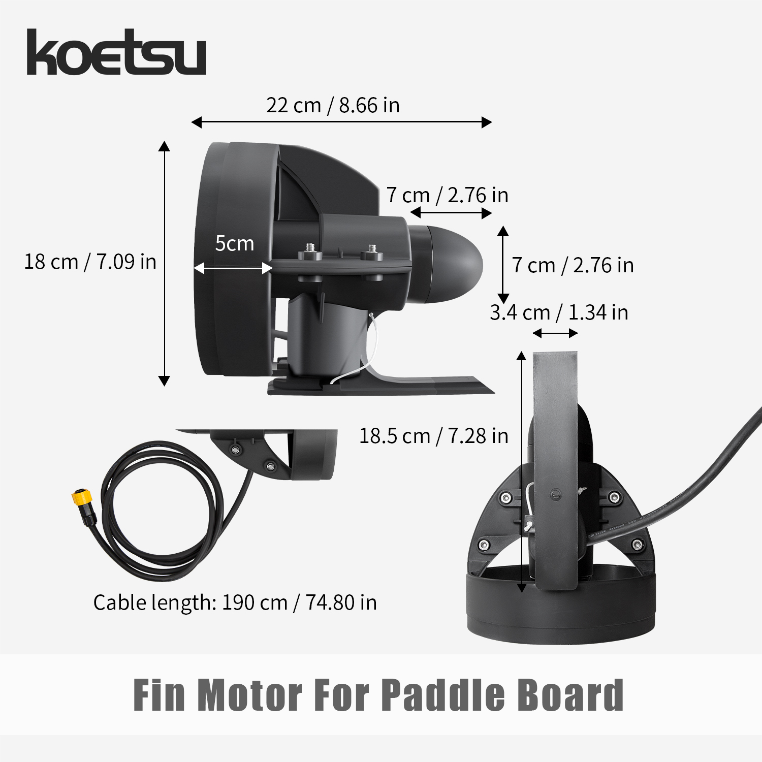 มอเตอร์ขับเคลื่อนใต้น้ำสำหรับแ - Sup Paddle Carbon Fiber บทวิจารณ์และราคา