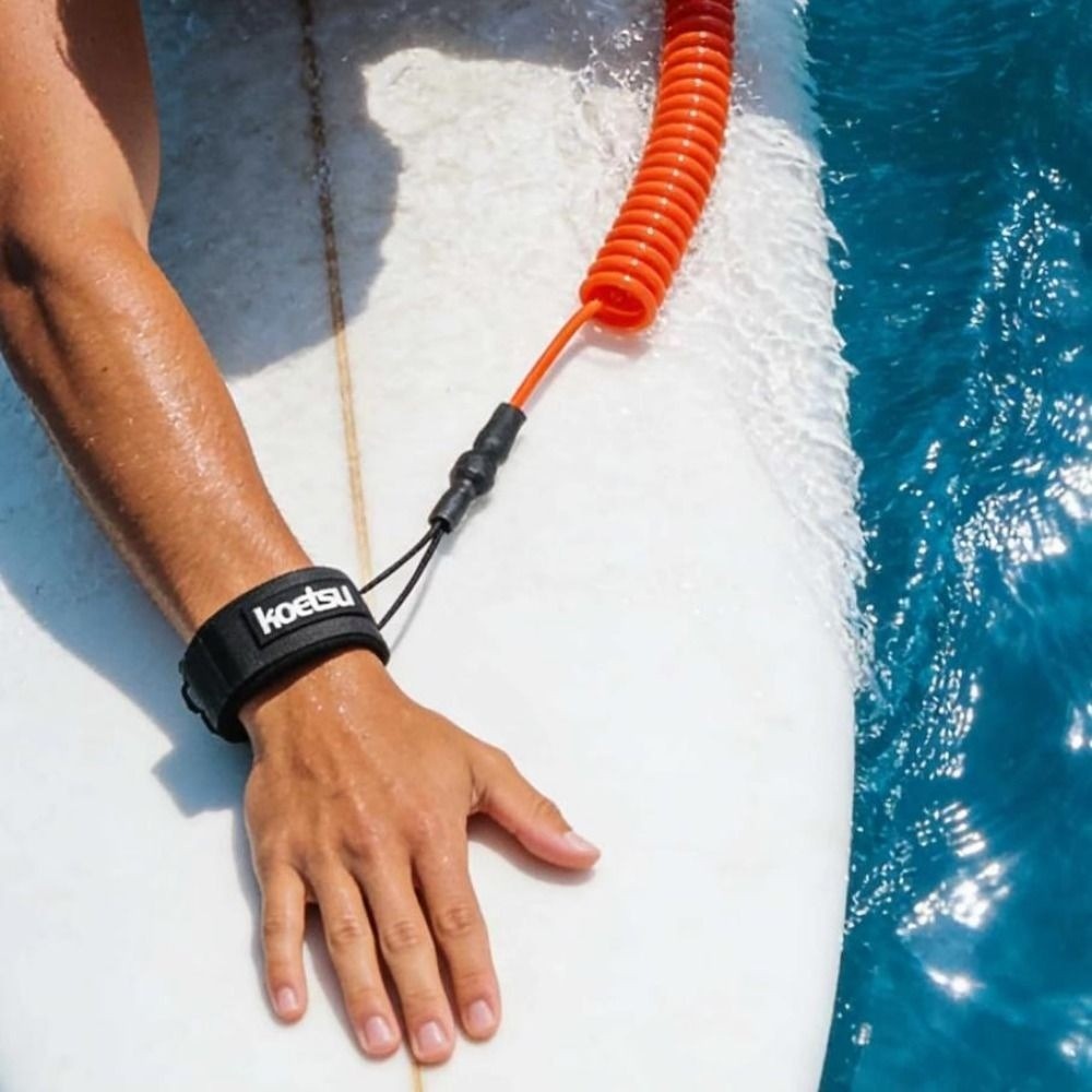 สายจูงบอร์ดบอดี้บอร์ดแบบยืดหยุ - Paddle Board Leash Coiled บทวิจารณ์และราคา