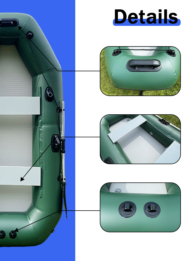เรือคายัคพองลม 3 ที่นั่ง ขนาด  - Inflatable Kayak 3 Person บทวิจารณ์และราคา