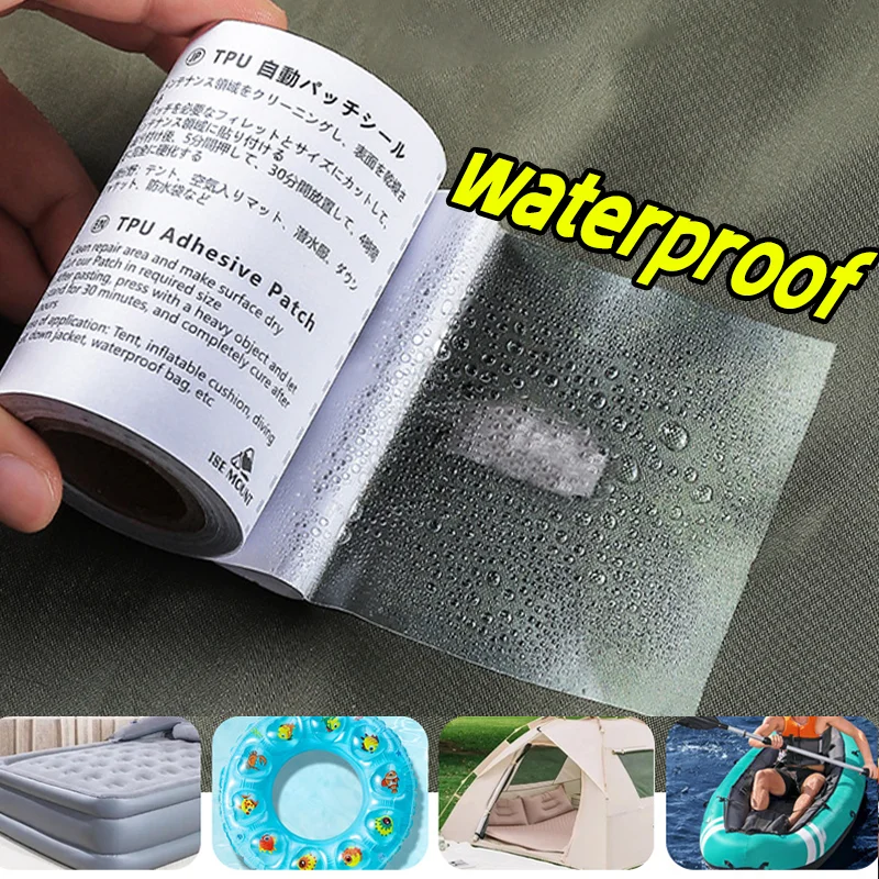 เทปซ่อม TPU แบบมีกาวในตัว กันน - Inflatable Boat 4 Person บทวิจารณ์และราคา