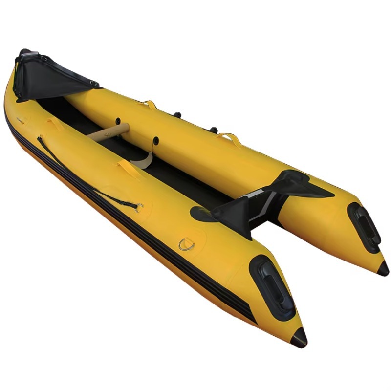 เรือคายัคพองลมแบบพกพาเป็นมิตรก - Kayak Inflatable 2 Person บทวิจารณ์และราคา