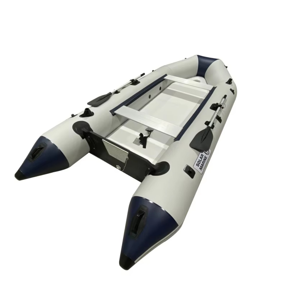 MC400-3 เรือยางพีวีซีแบบหนาพิเ - Inflatable Boat 4 Person บทวิจารณ์และราคา