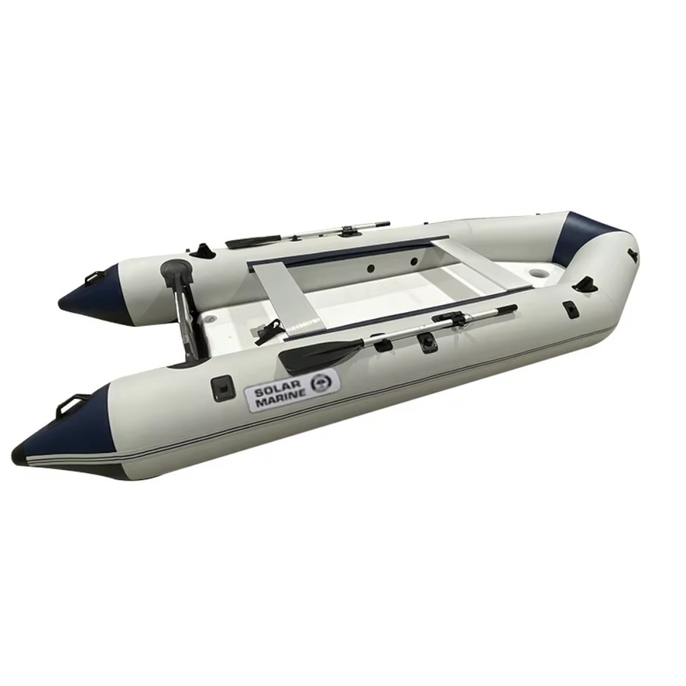 MC400-3 เรือยางพีวีซีแบบหนาพิเ - Inflatable Boat 4 Person บทวิจารณ์และราคา