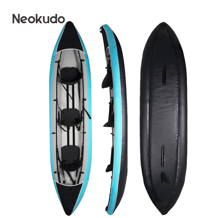 เรือคายัคพองลมสำหรับตกปลา 3 ที - Inflatable Kayak 3 Person บทวิจารณ์และราคา
