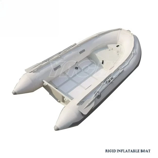 เรือยาง RIB พื้นอลูมิเนียมขนาด - Inflatable Boat 4 Person บทวิจารณ์และราคา