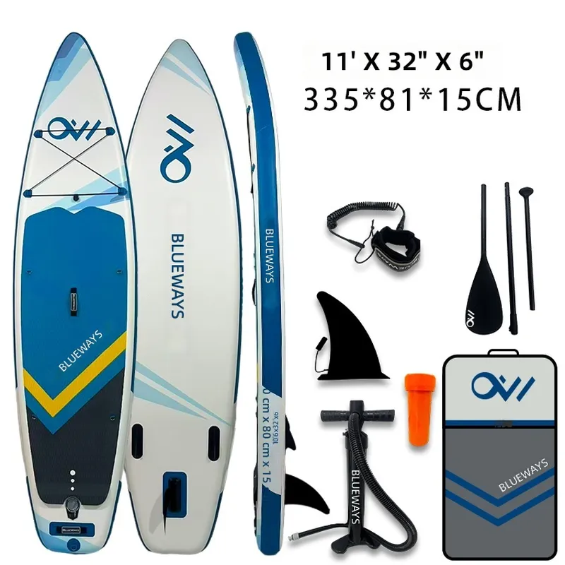กระดานยืนพายแบบเป่าลม (SUP) ดี - Sup Board 11Ft Inflatable บทวิจารณ์และราคา
