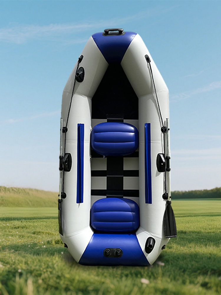 8.5ft เรือตกปลาพองพับพื้นไม้ท่ - Inflatable Kayak 3 Person บทวิจารณ์และราคา