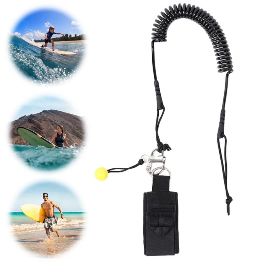 สายรัดข้อเท้าแบบปรับได้สำหรับก - Paddle Board Leash Coiled บทวิจารณ์และราคา
