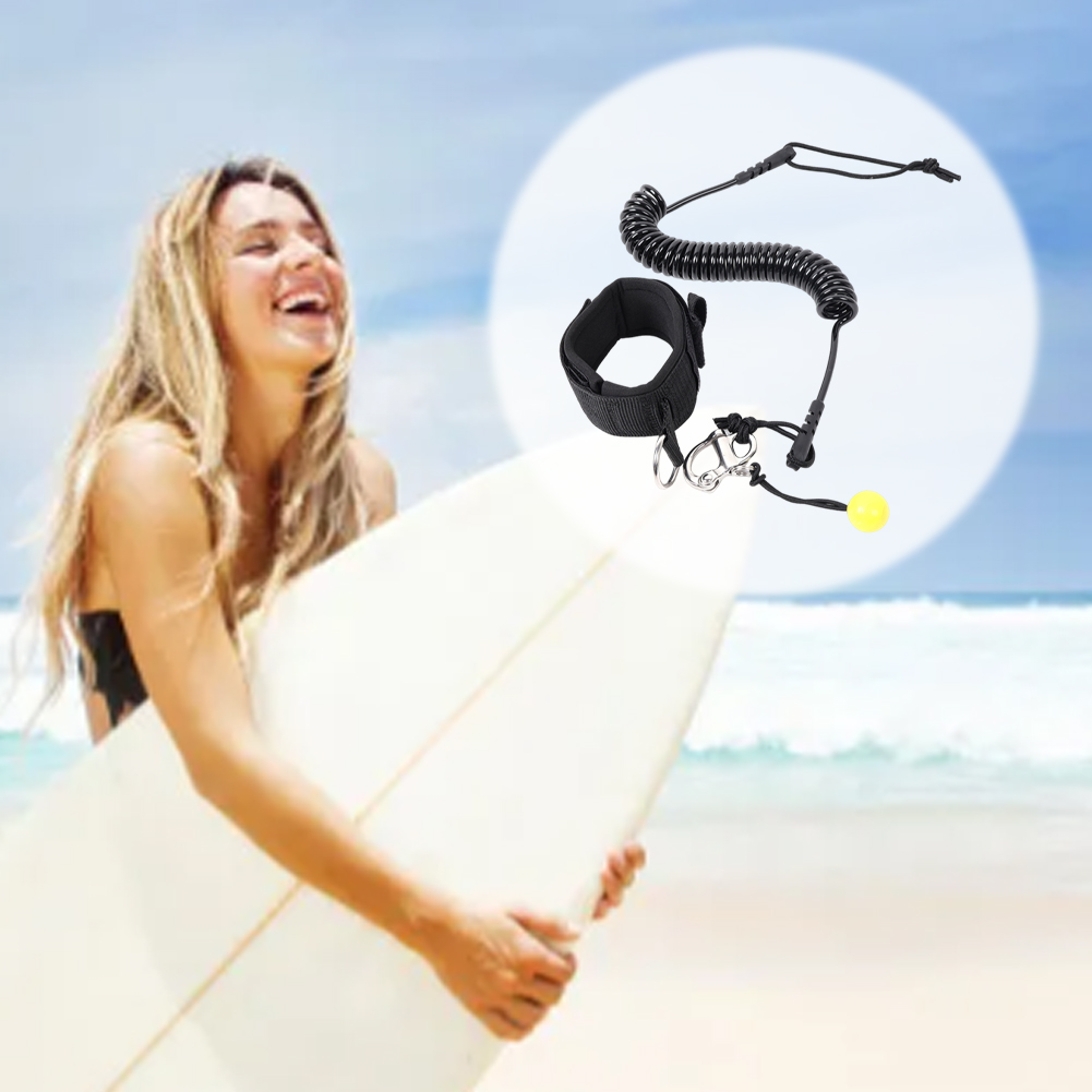 สายรัดข้อเท้าแบบปรับได้สำหรับก - Paddle Board Leash Coiled บทวิจารณ์และราคา