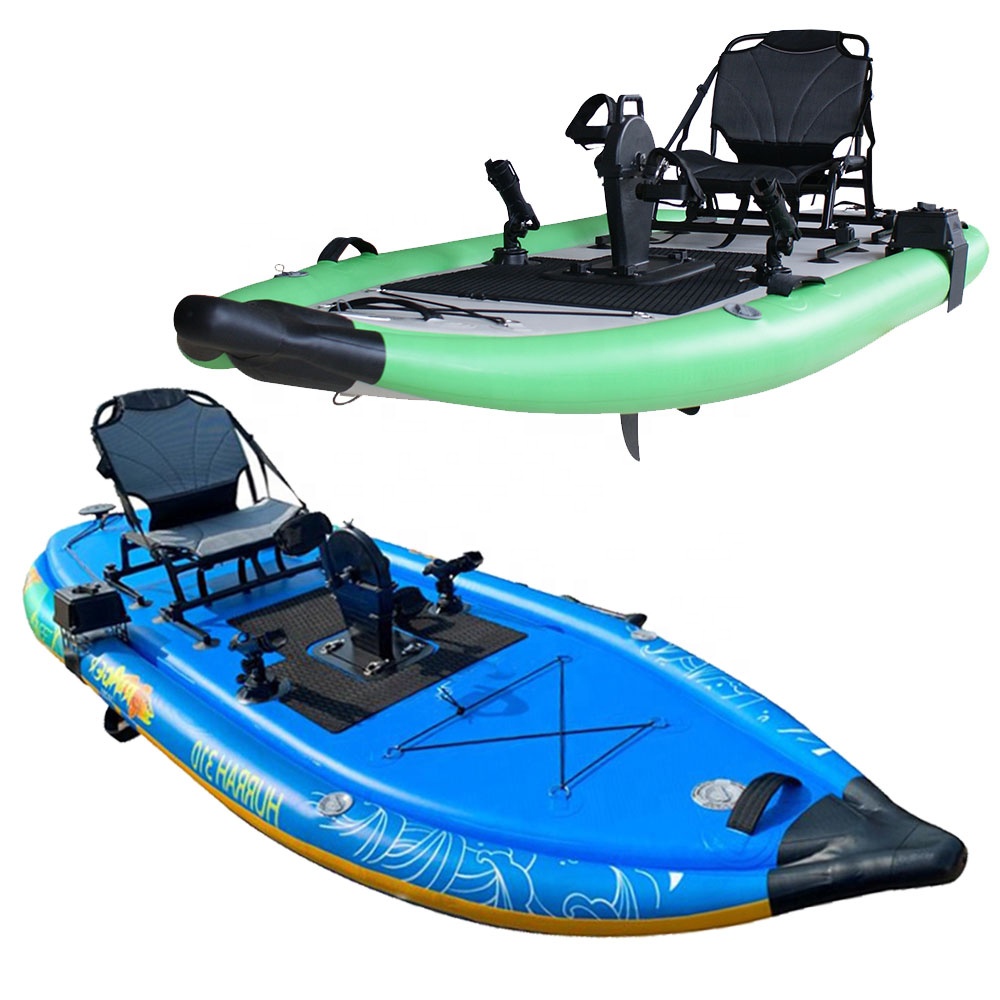 ขายส่ง เรือยางพีวีซีแบบหนา สำห - Inflatable Kayak 3 Person บทวิจารณ์และราคา