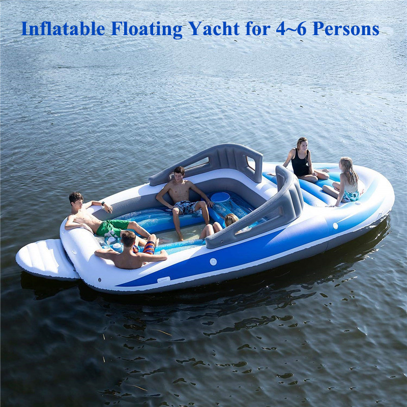 เรือยอชท์เป่าลม PVC สำหรับ 4-6 - Inflatable Boat 4 Person บทวิจารณ์และราคา