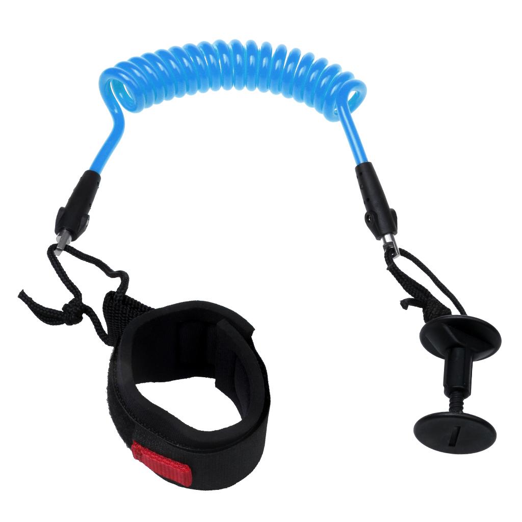 สายรัดข้อมือแบบปรับได้ น้ำหนัก - Paddle Board Leash Coiled บทวิจารณ์และราคา