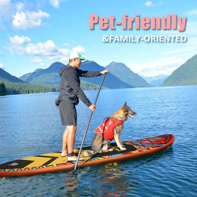 กระดานยืนพายแบบเป่าลมขนาด 10.6 - Inflatable Paddle Board 10.6Ft บทวิจารณ์และราคา