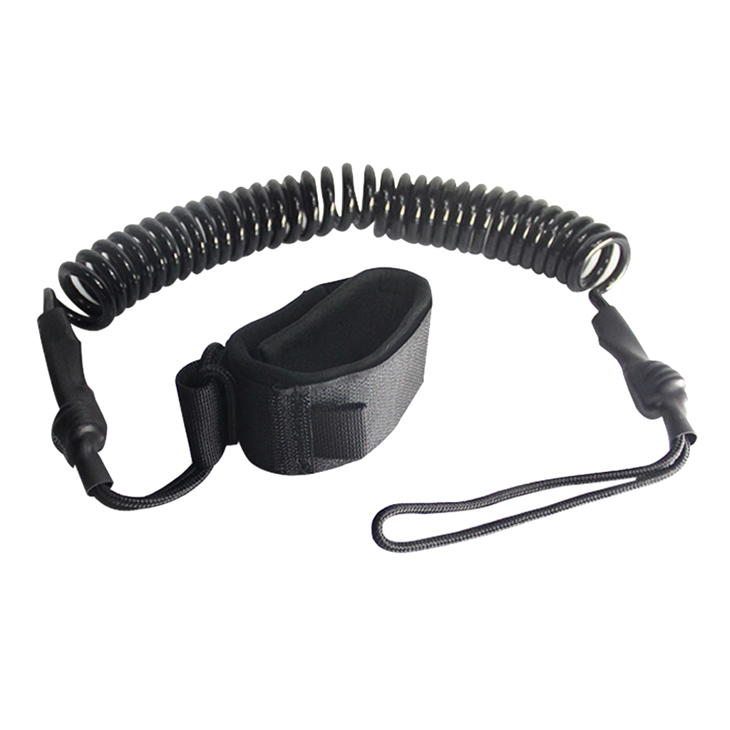 สายรัดข้อเท้าสำหรับพายบอร์ด ทำ - Paddle Board Leash Coiled บทวิจารณ์และราคา