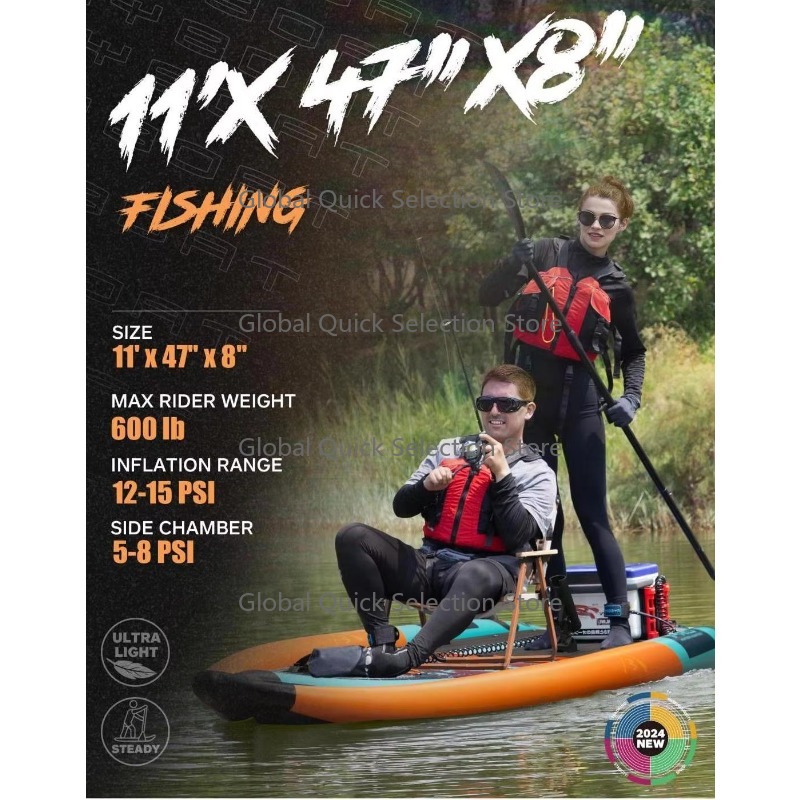 แพดเดิลบอร์ดตกปลา จัดส่งฟรี รั - Kayak Inflatable 2 Person บทวิจารณ์และราคา