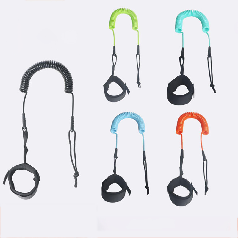 สายรัดข้อเท้าสำหรับพายเรือ SUP - Paddle Board Leash Coiled บทวิจารณ์และราคา